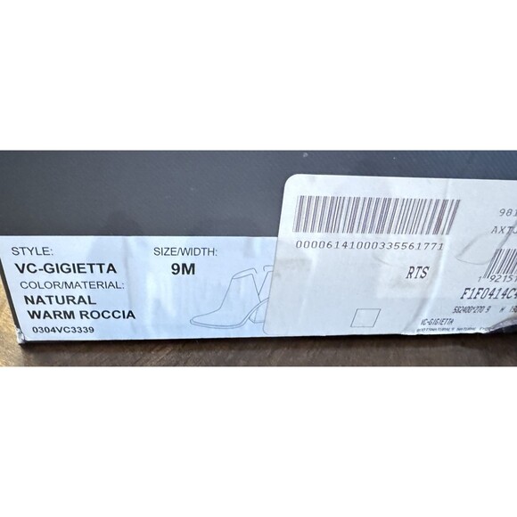 Vince Camuto Snake Print Ankle Boots - Picture 7 of 8